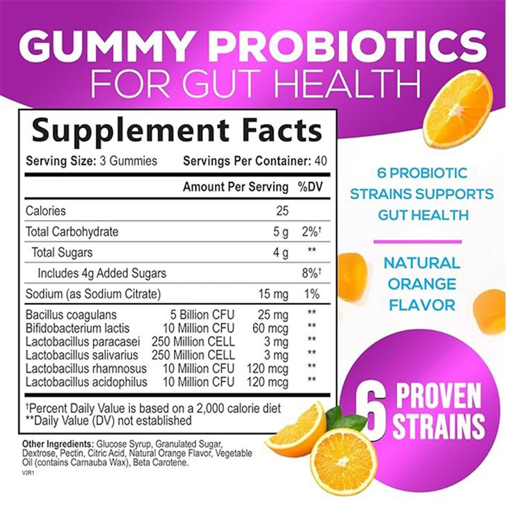 Probiotics Immune Health Gummies-3