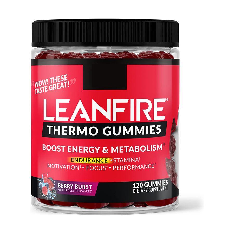 Leanfire Thermo Gummies заряджає свій день, підніміть свою продуктивність